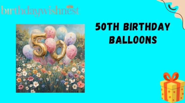 50th Birthday Balloons