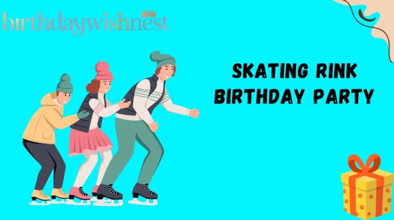 Skating Rink Birthday Party