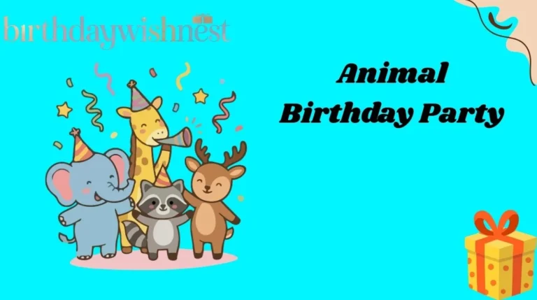 Animal Birthday Party