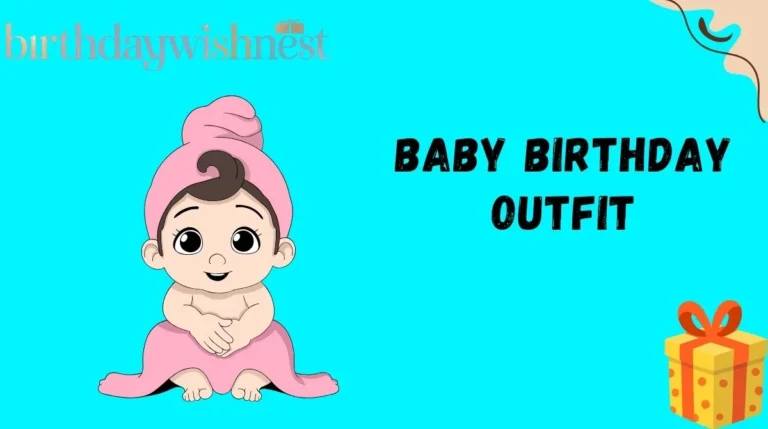 Baby Birthday Outfit