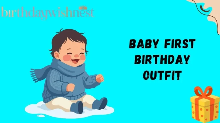 Baby First Birthday Outfit