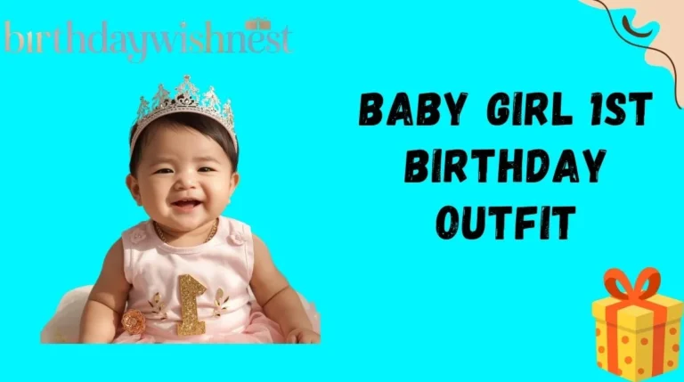 Baby Girl 1st Birthday Outfit