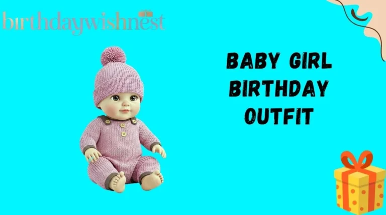 Baby Girl Birthday Outfit