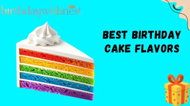 Best Birthday Cake Flavors