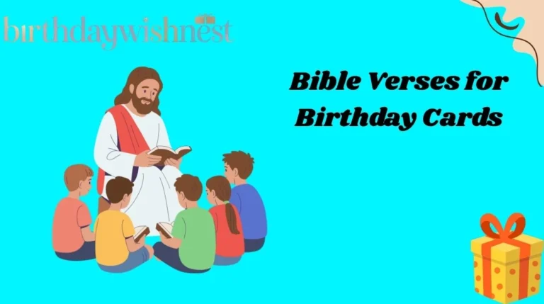 Bible Verses for Birthday Cards