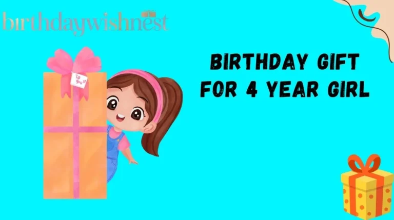 Birthday Gift for 4 Year Girl