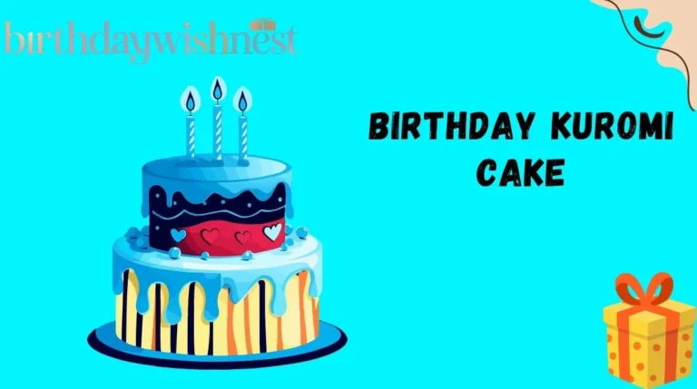 Birthday Kuromi Cake