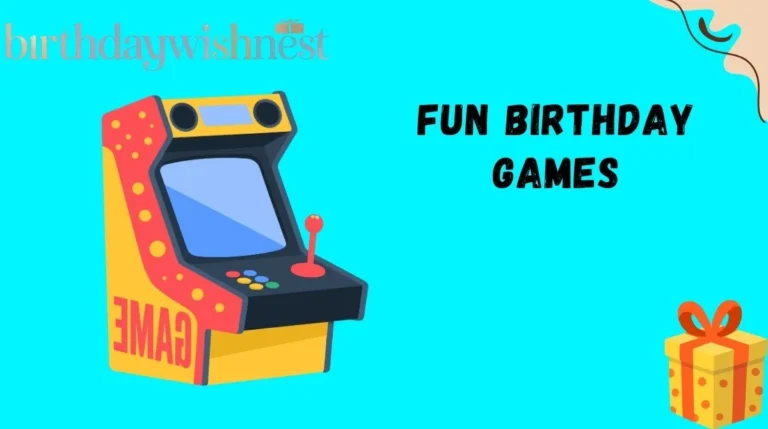 Fun Birthday Games