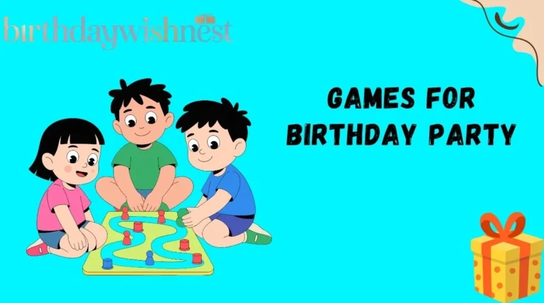 Games for Birthday Party