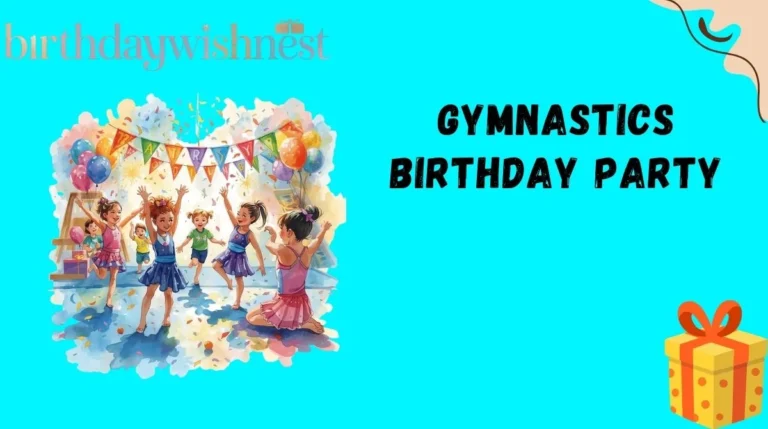 Gymnastics Birthday Party