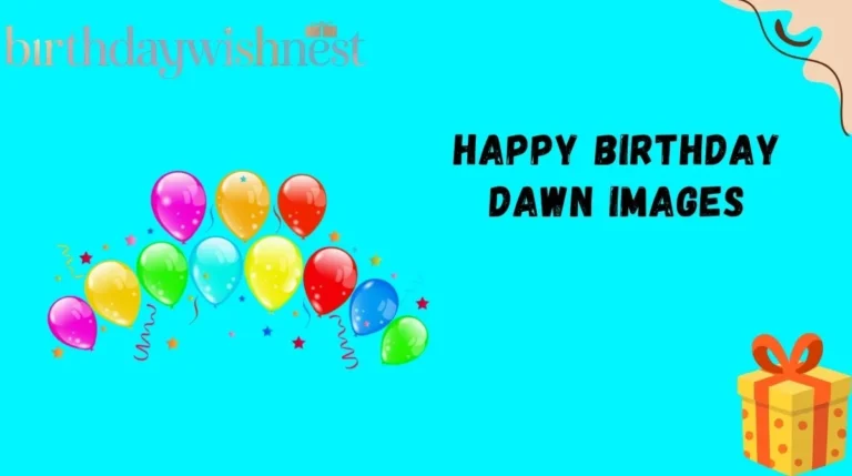 Happy Birthday Dawn Images