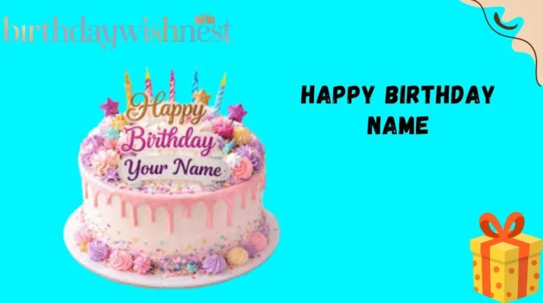 Happy Birthday Name