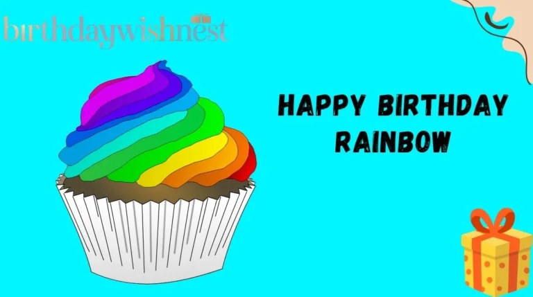 Happy Birthday Rainbow
