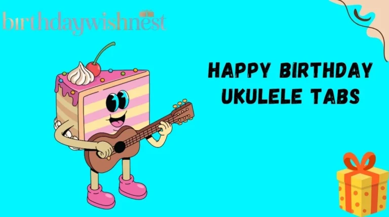 Happy Birthday Ukulele Tabs