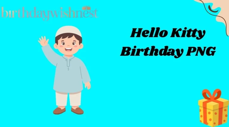 Hello Kitty Birthday PNG