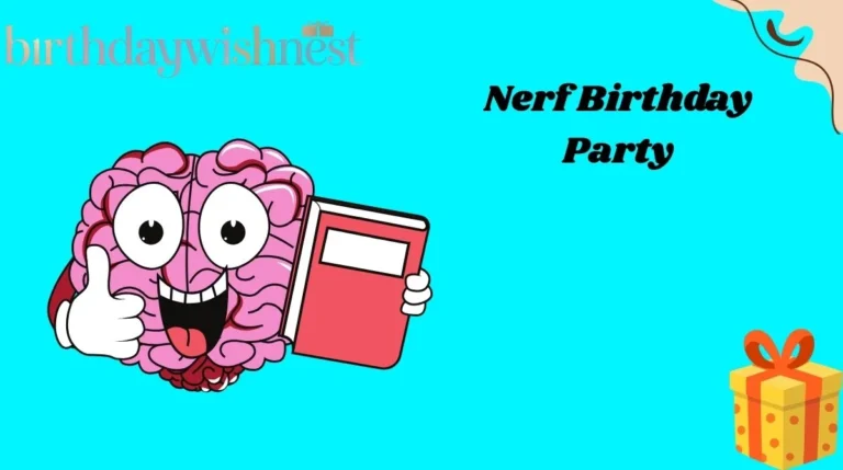 Nerf Birthday Party