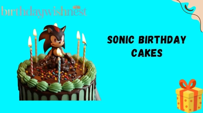 Sonic Birthday Cakes