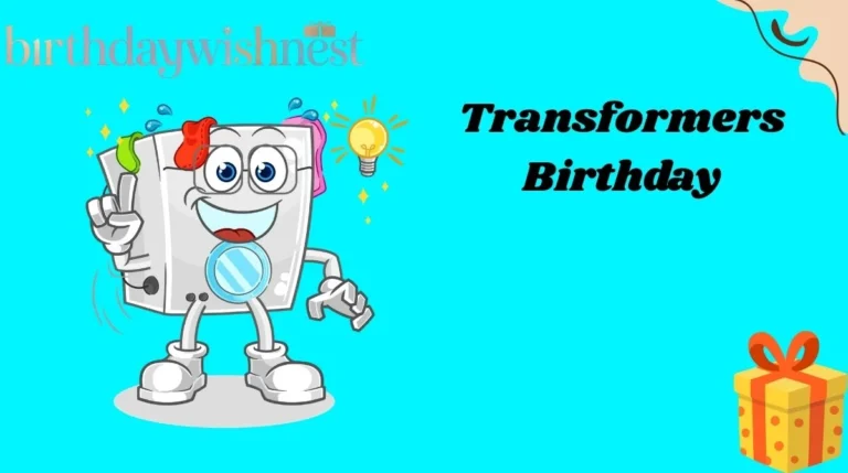 Transformers Birthday